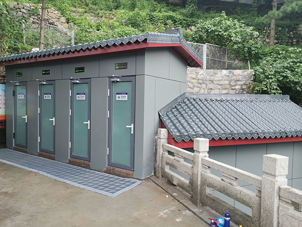 河北泰山仿古造型零排放循环冲水厕所